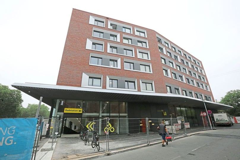 Eröffnung der Radstation Hansator