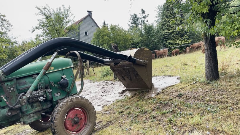 Über den Kreis Lippe zog am Freitagnachmittag ein kurzes, aber heftiges Unwetter.