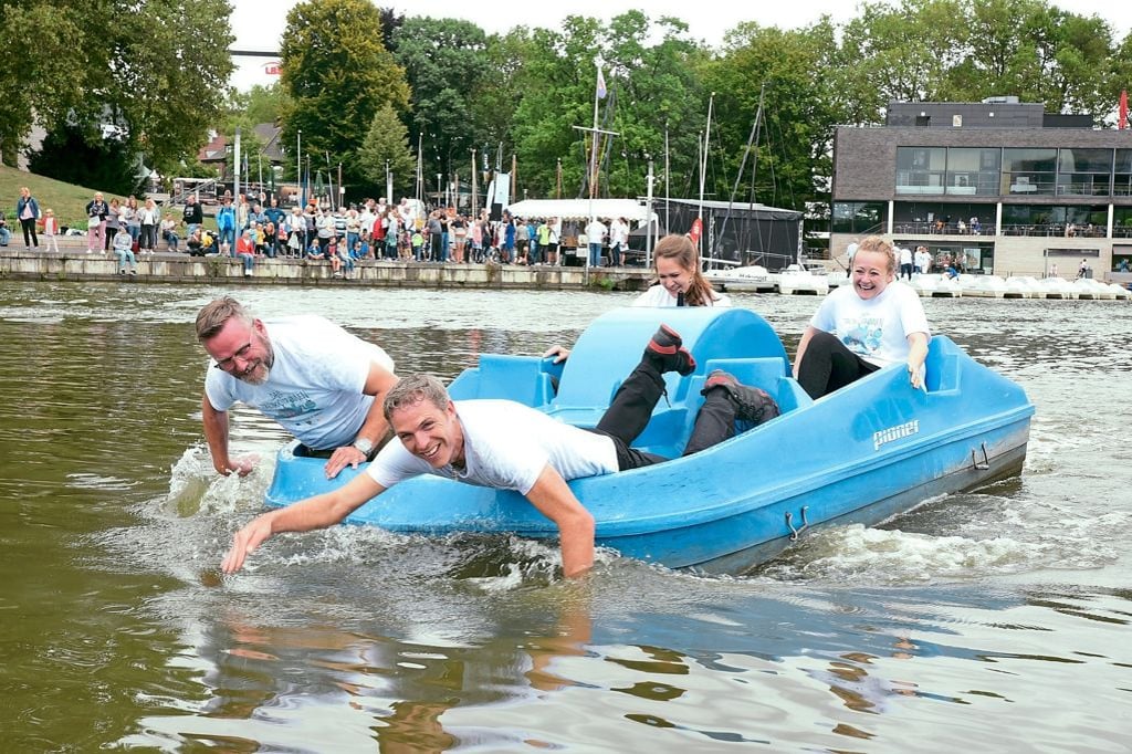 24 Teams starten beim Tretbootrennen