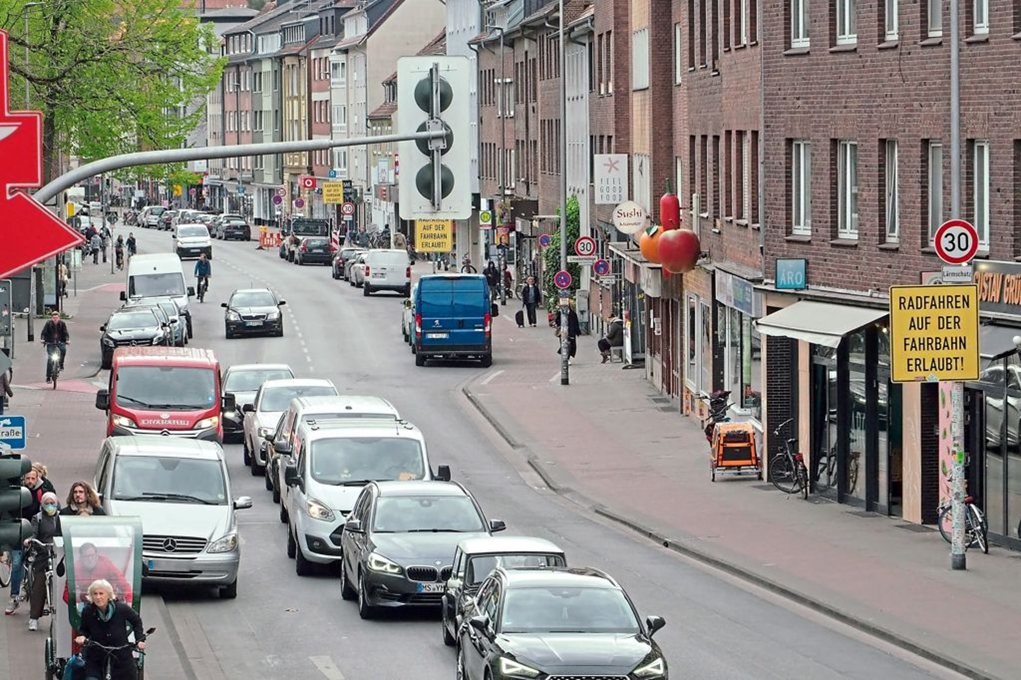 Münster: Neun Parkplätze fallen an der Wolbecker Straße weg