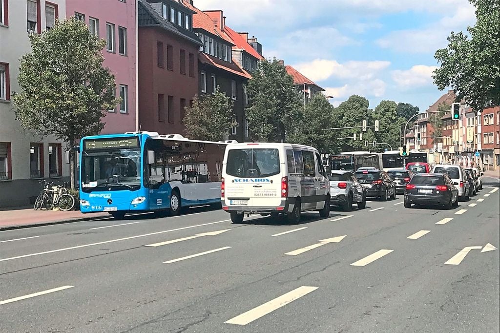 Uni Aachen testet Ampelschaltung an der Weseler Straße