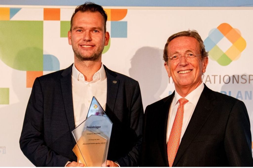 2G Energy AG Aus Heek Gewinnt Innovationspreis – „Energiewende Antreiben“