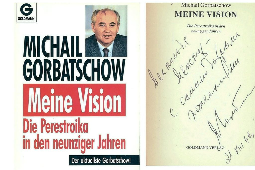 Münsteraner hat ein Autogramm von Gorbatschow