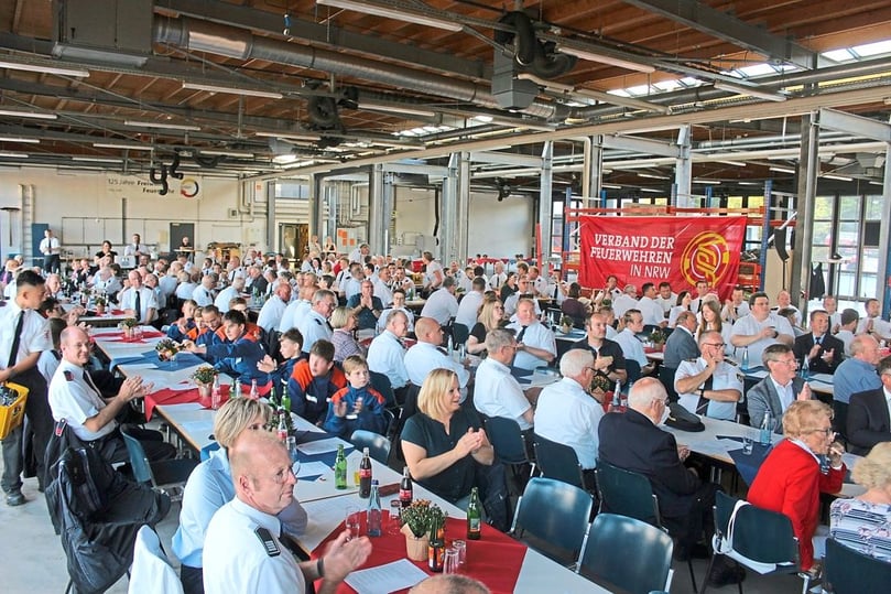 Die Ehrungen bildeten das Herzstück des Florianstags der Freiwilligen Feuerwehr.
