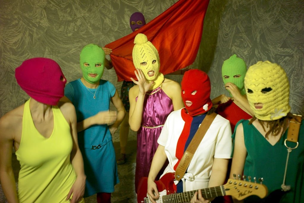 Künstlerinnenkollektiv "Pussy Riot" spielt Konzert in Münster