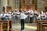 Viel Applaus erhielt der MGV Nottuln für sein geistliches Konzert in der St.-Martinus-Kirche.