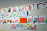 Die Schülerinnen und Schüler der Anne-Frank-Gesamtschule stellten die Ergebnisse ihrer einzelnen Projekte vor.