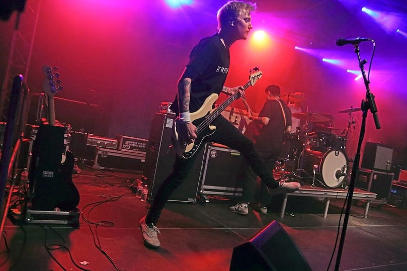Headliner auf dem Kottenrock 2022 waren „shoreline“ aus Münster