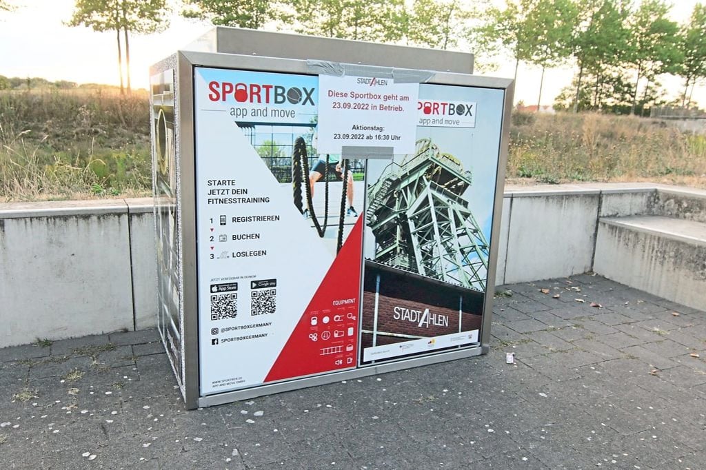 Sportbox regt zum Fitnesstraining an