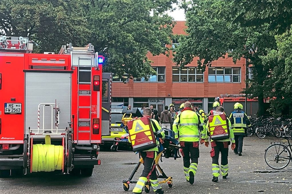 Reizgas am Schulzentrum Wolbeck: Elf Schüler im Krankenhaus