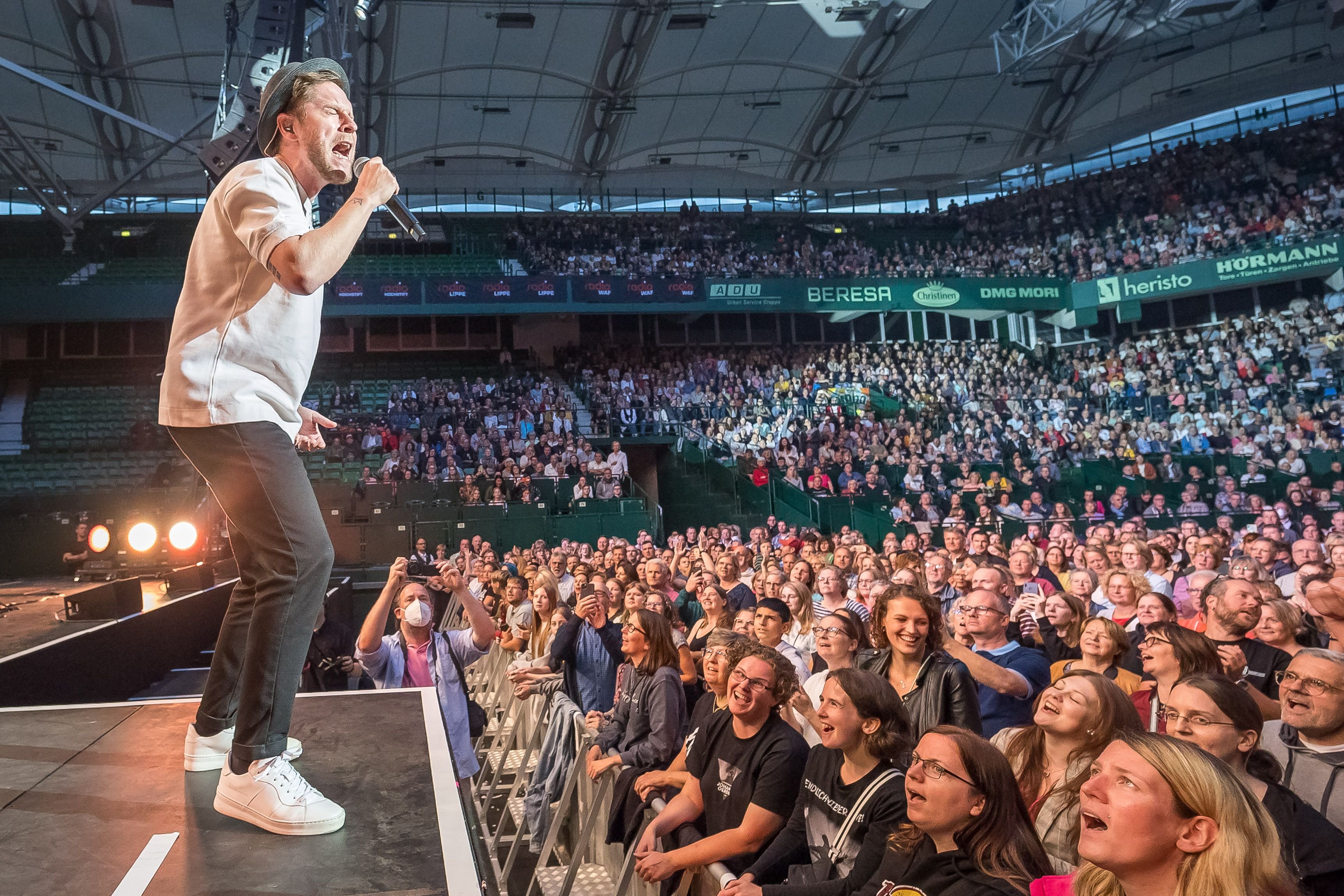 Johannes Oerding In Der OWL-Arena Halle