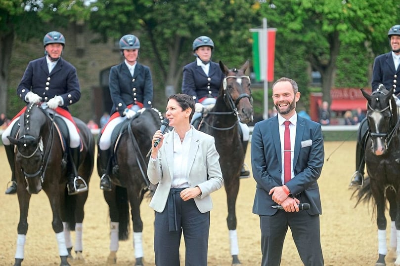 Szenen der Warendorfer Hengstparaden 2022