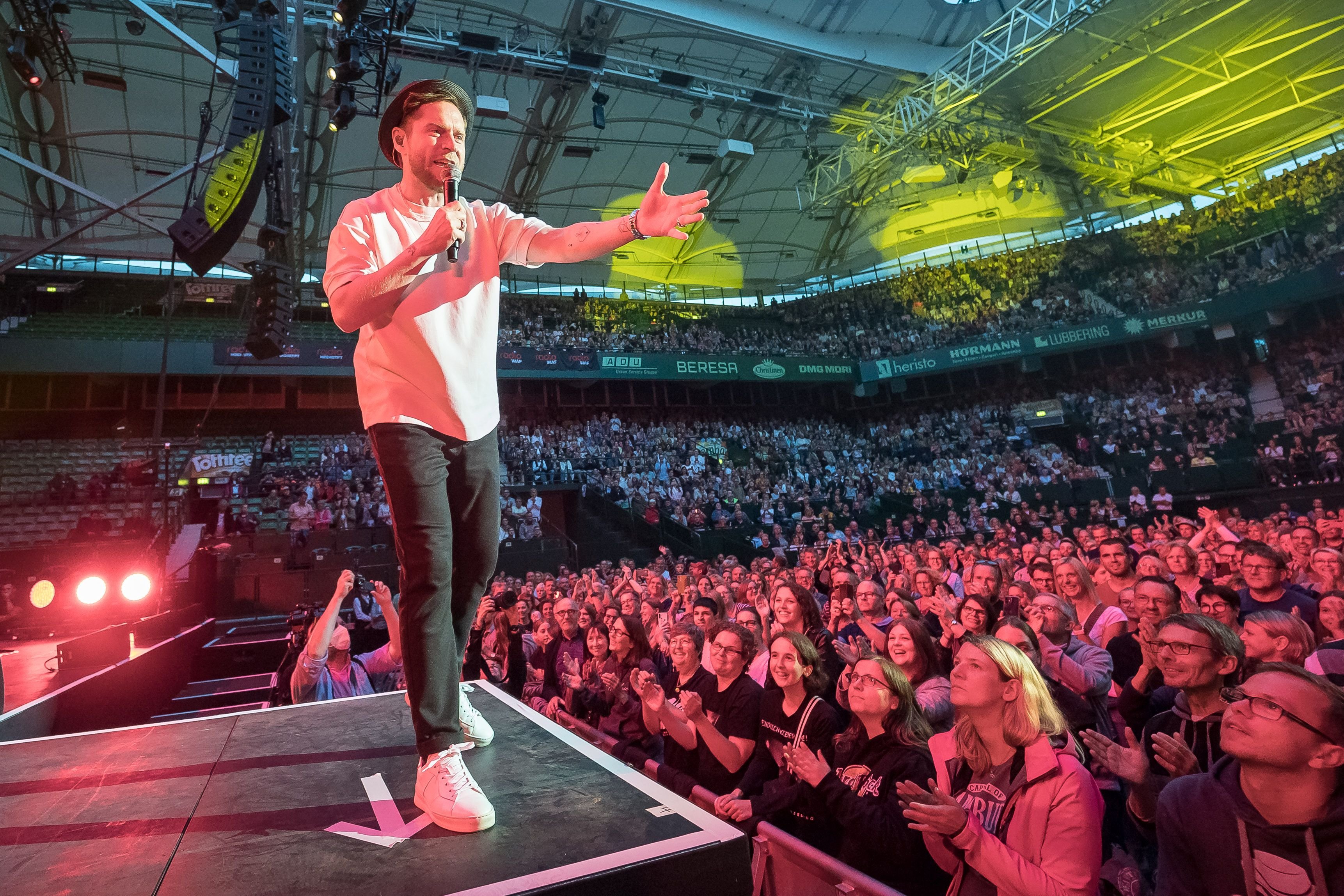 Johannes Oerding In Der OWL-Arena Halle