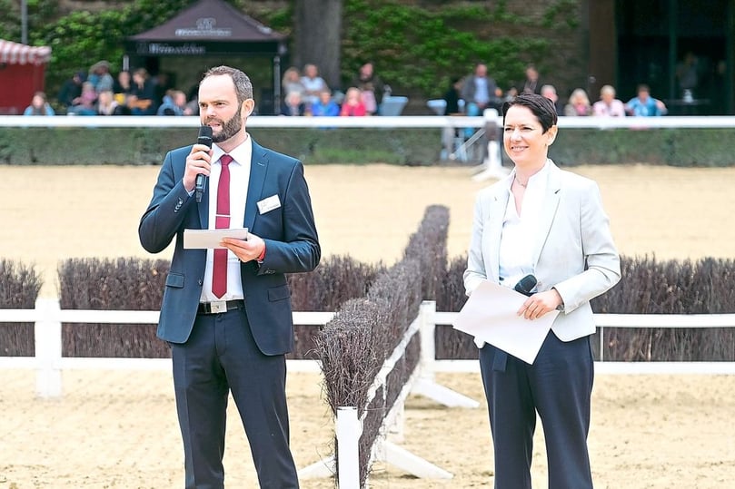 Szenen der Warendorfer Hengstparaden 2022