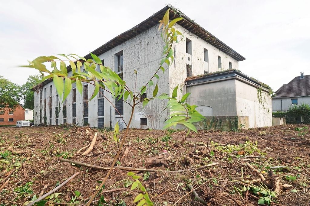 Großbaustelle im „Flüsseviertel“: Emsbunker wird abgerissen