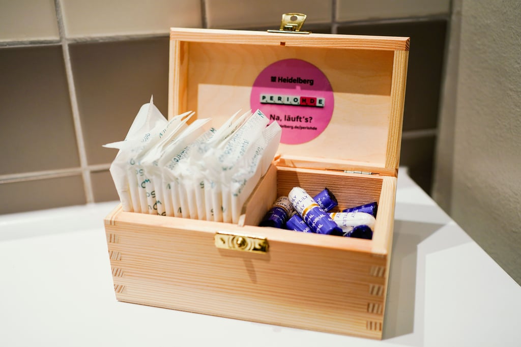 Kostenlose Tampons und andere Hygieneartikel