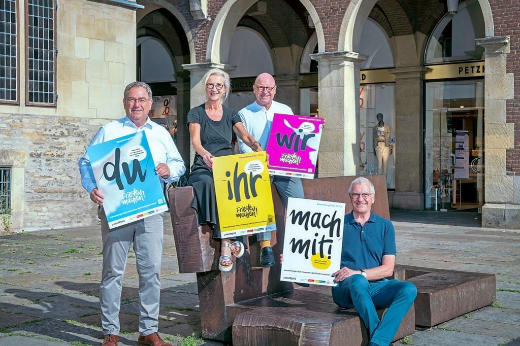 Wettbewerb sucht kreative Friedensmacher