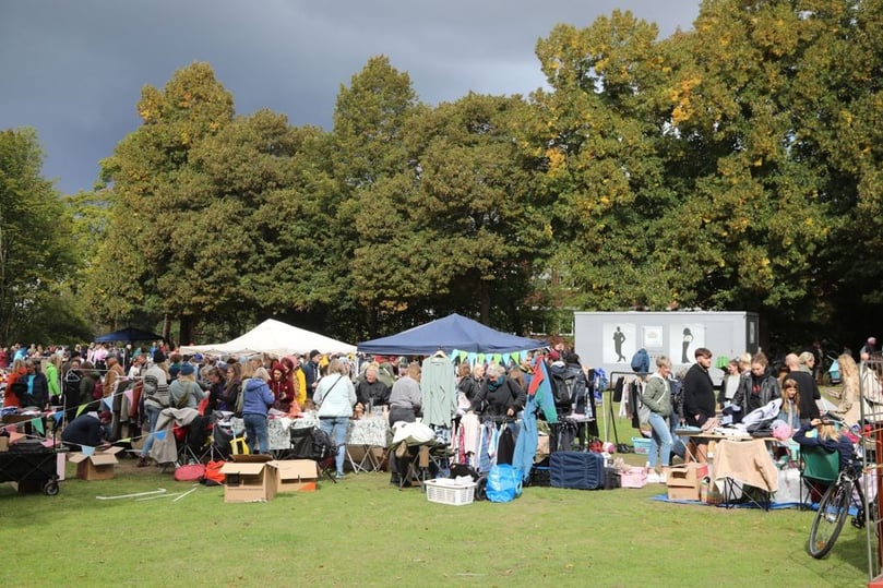 Der letzte Flohmarkt des Jahres