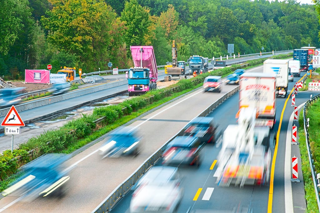 A1-Ausbau zwischen Münster und Ascheberg gestartet