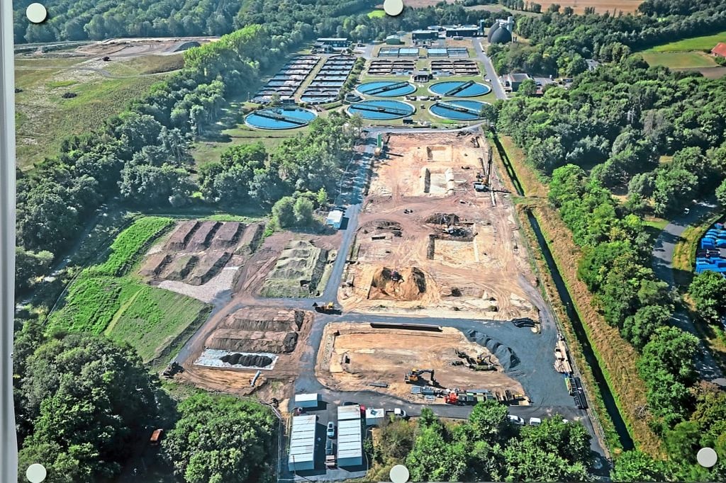 Neue Kläranlage sorgt für riesige Baustelle im Norden