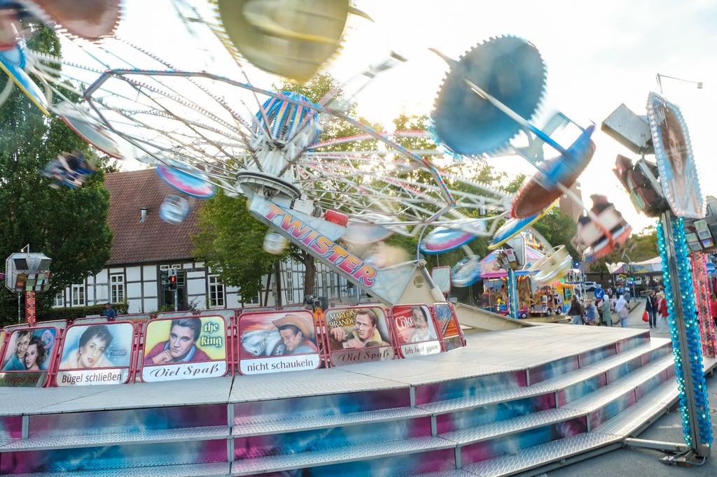 Bünde Der Zwiebelmarkt ist