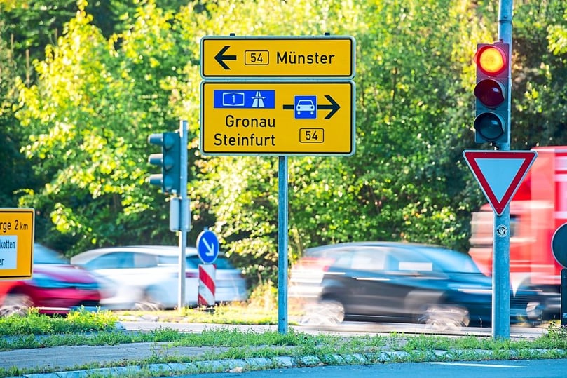 Der Bundesstraße 54 auf der Spur