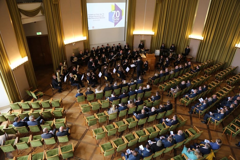 70 Jahre THW Münster: Dank für die tatkräftige Hilfe