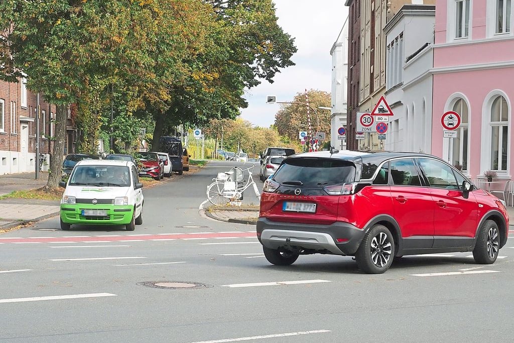 Keine Einfahrt mehr in die Dieckstraße