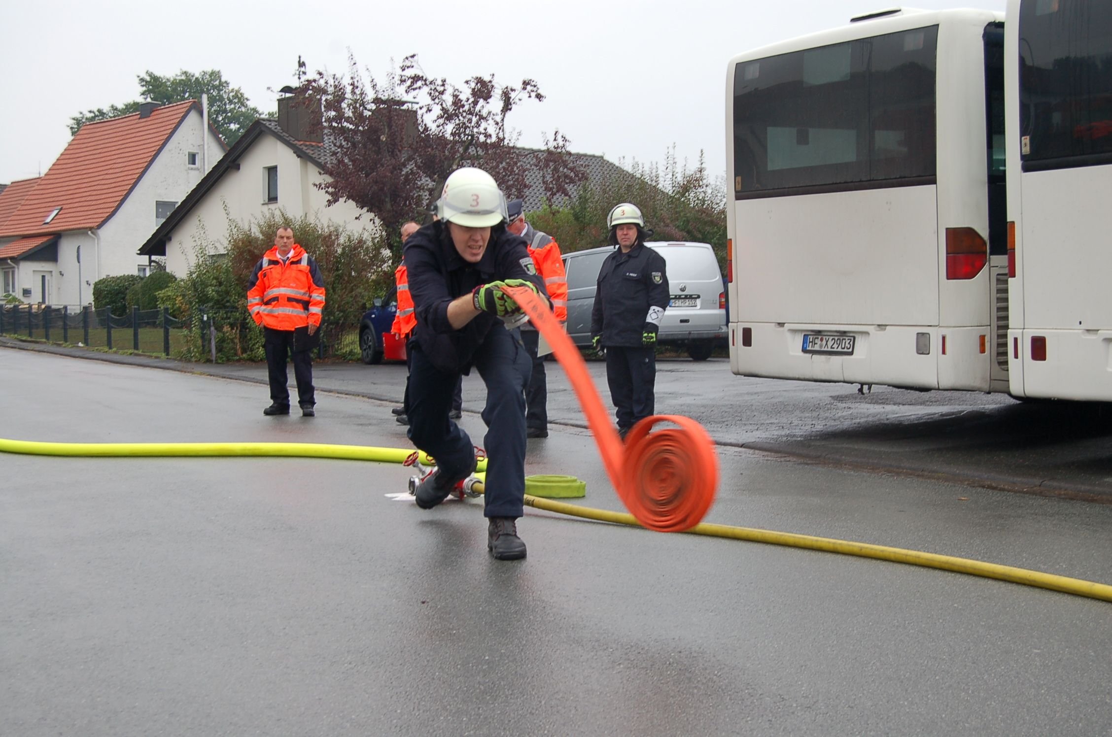 Leistungsnachweis Der Feuerwehren Aus Dem Kreis Herford In Hiddenhausen