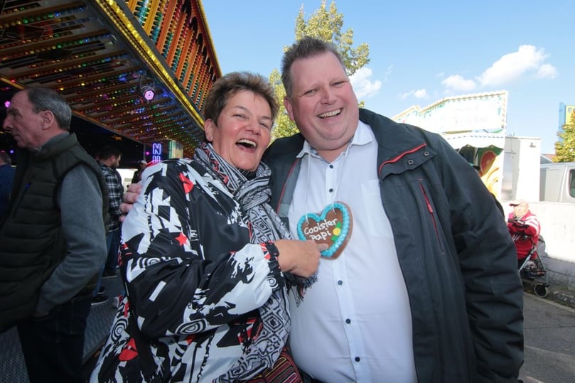 Die Ahlener Herbstkirmes 2022 ist eröffnet.