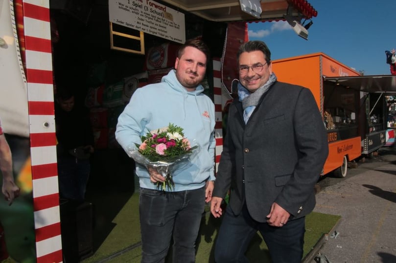 Die Ahlener Herbstkirmes 2022 ist eröffnet.
