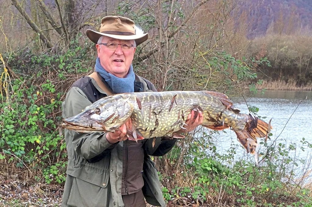 Ganz dicker Fisch aus dem Godelheimer See