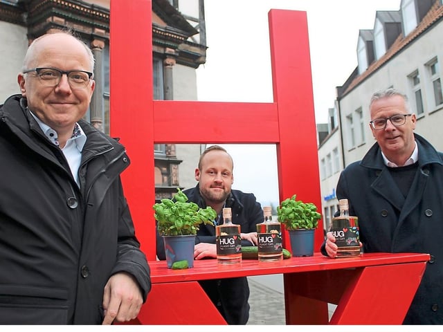 Der Garten in der Flasche