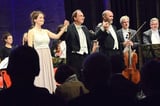 Thomas Peter und Annemarie Pfahler waren die Solisten des Konzerts.