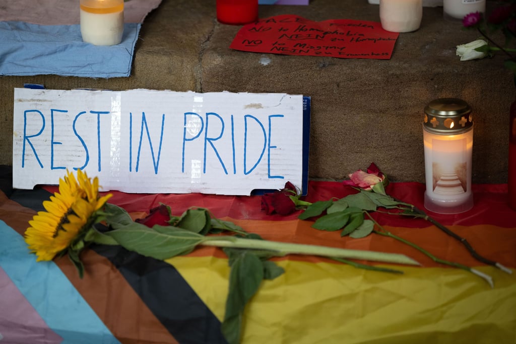 Trauerfeier für Malte C. auf dem Waldfriedhof Lauheide
