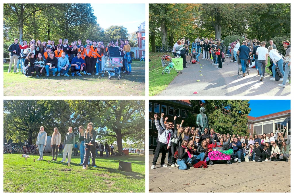 „Erstis“ stoßen in der „O-Woche“ auf die Zukunft an