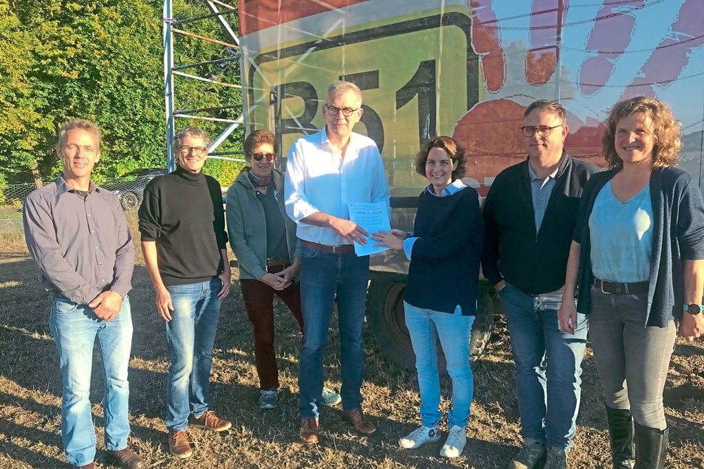 Landwirte protestieren gegen Ausbau der B 51