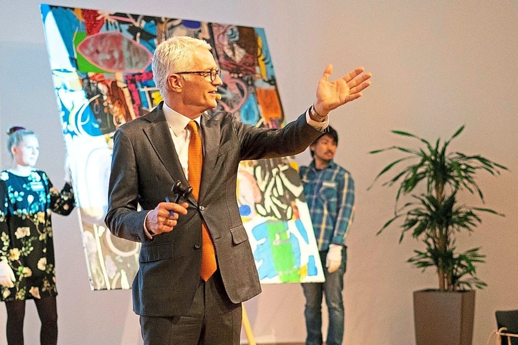 Hammerpreise für junge Kunst