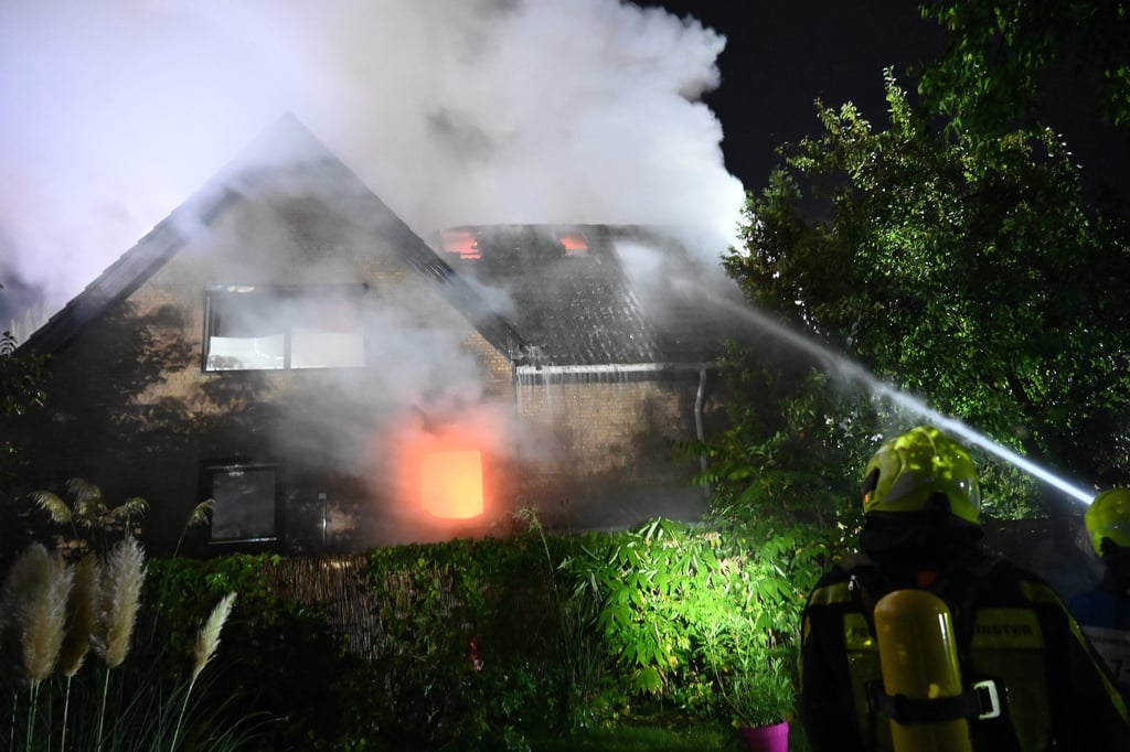 Feuer in Wohnhaus in Wolbeck: Brandursache vorerst unklar