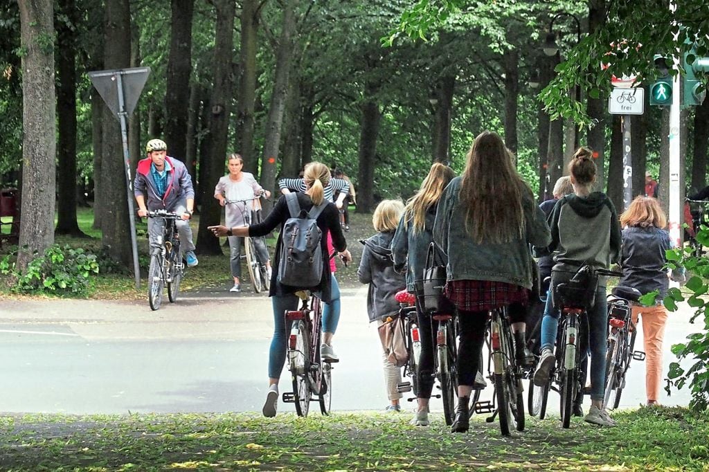 Halbzeit beim Fahrradtest