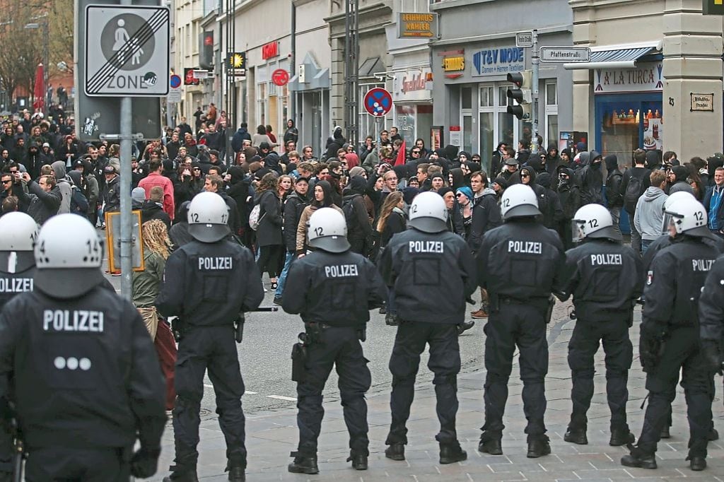 Tausende Polizisten sollen G7-Treffen in Münster absichern