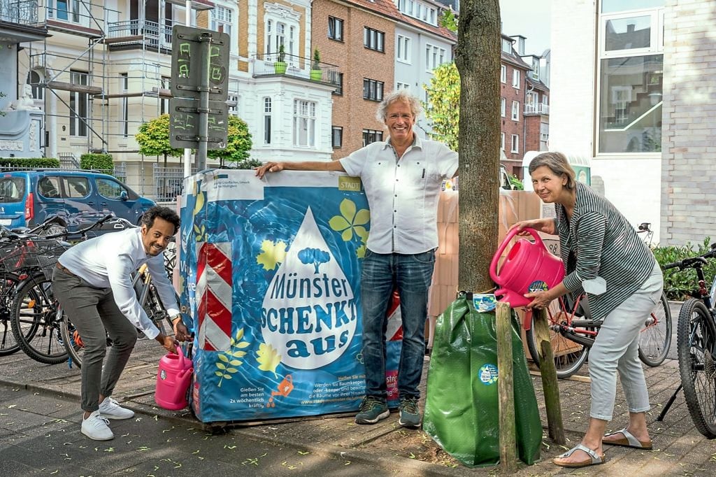 488.000 Liter Wasser für die Stadtbäume