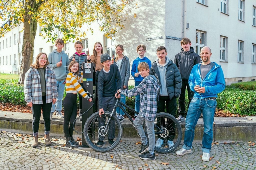 Kostenloser Service für Schülerräder
