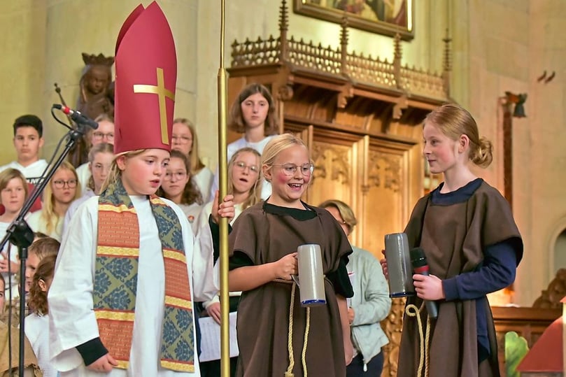 Der heilige Martin im Mittelpunkt
