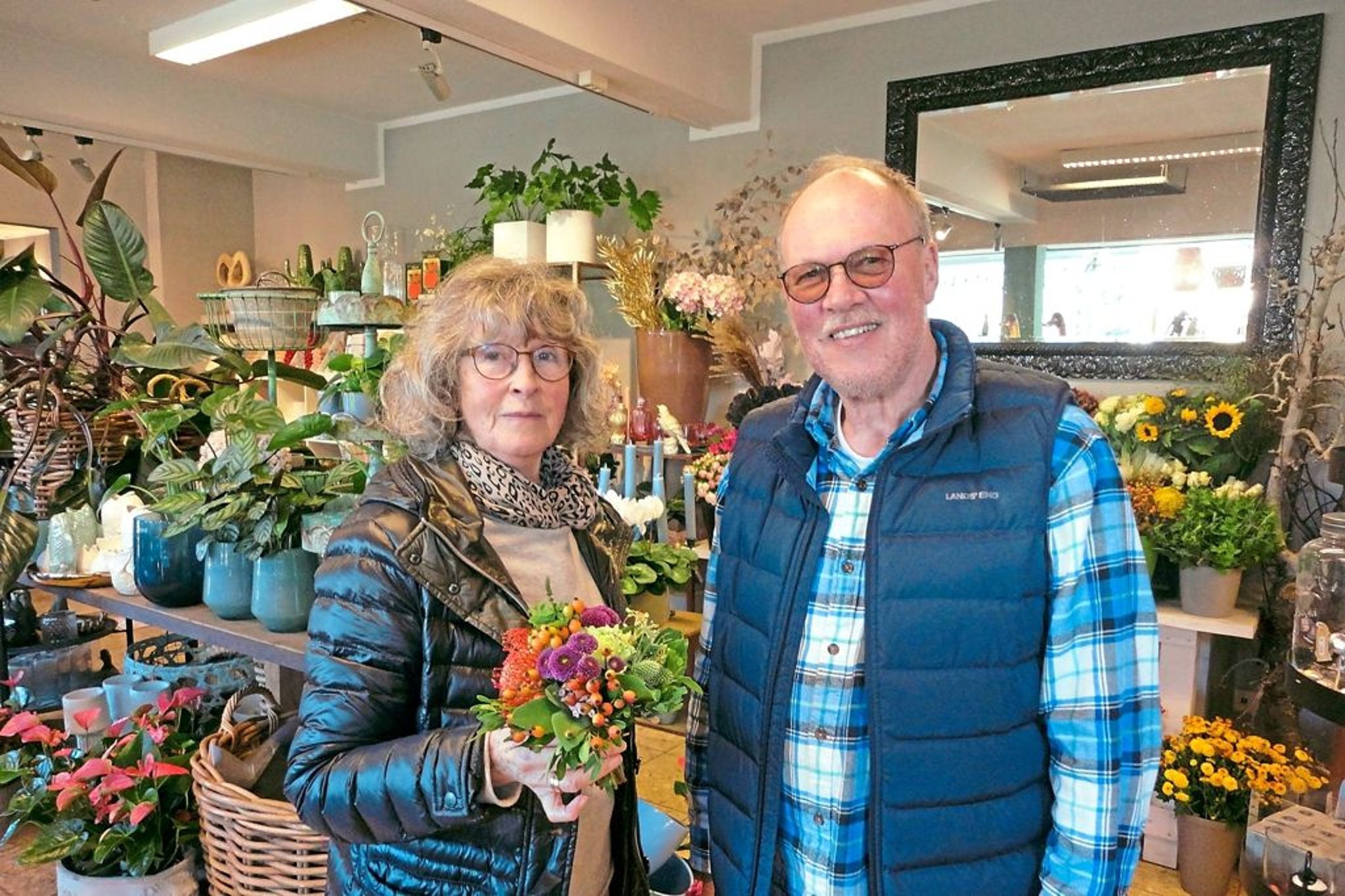 Blumen sind ihr Lebenselixier