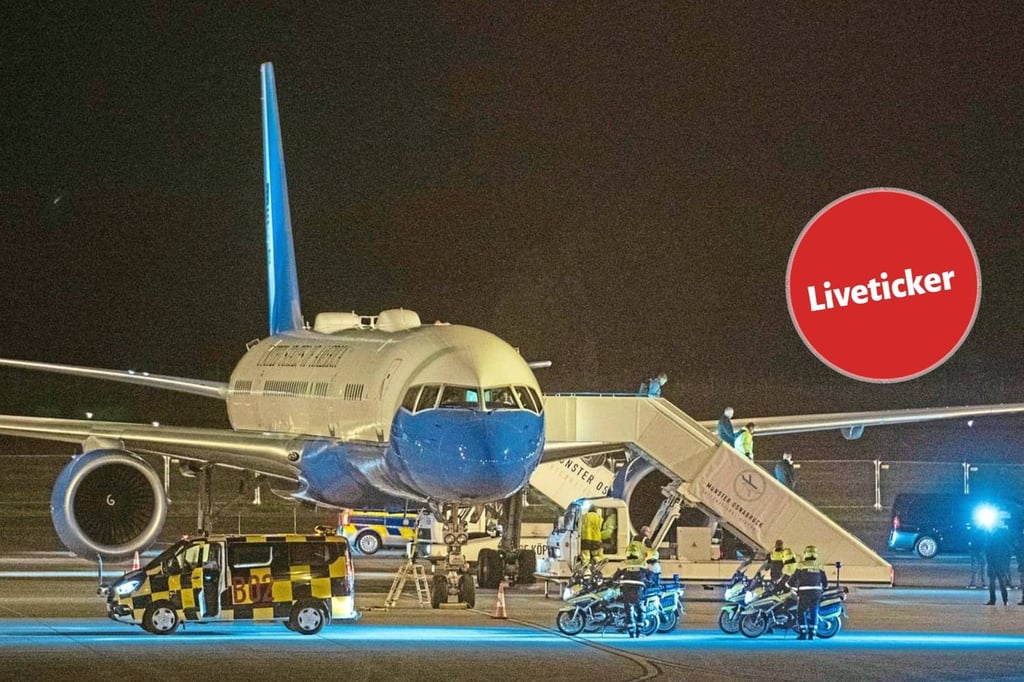 Baerbock und Blinken in Münster angekommen