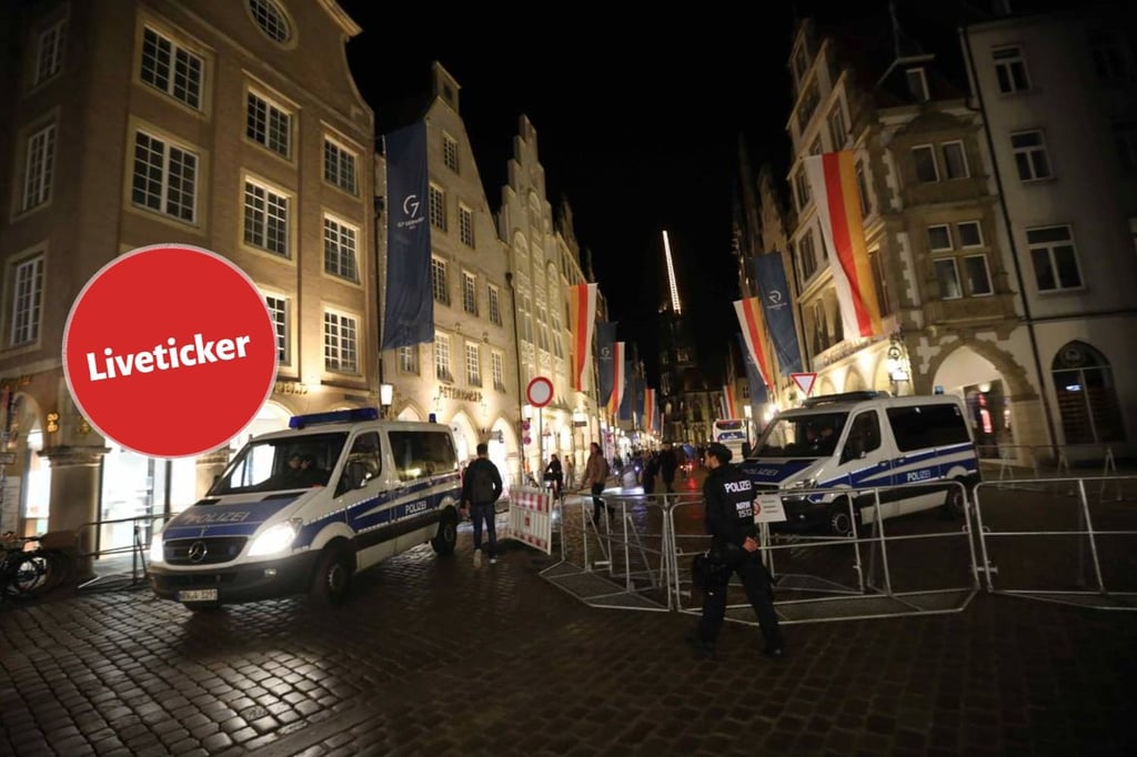 Stau in der Innenstadt – Blinken auf dem Weg nach Münster