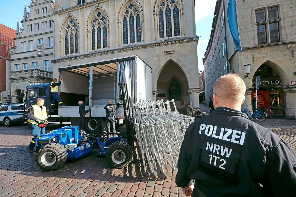 Münsters gute Stube wird zur Sperrzone