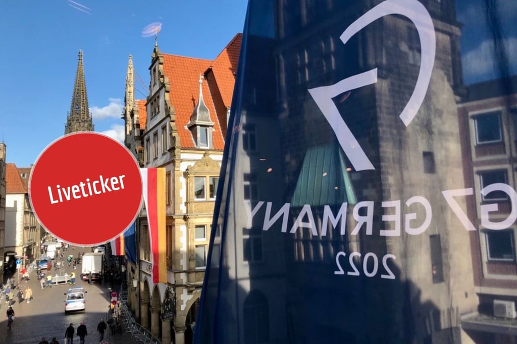 G7-Treffen: Sperrungen sorgen bereits für Stau in der Innenstadt