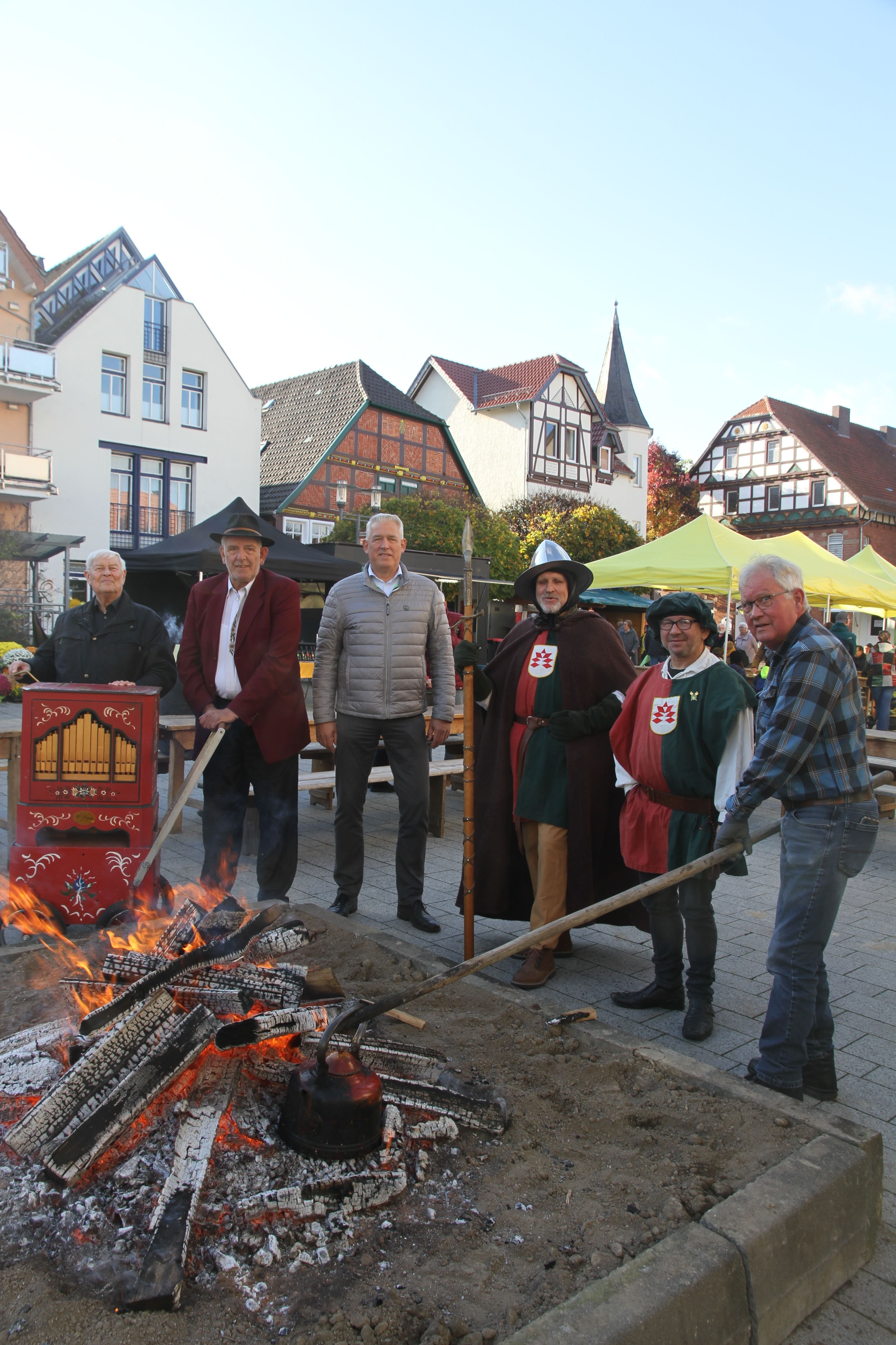 Feiner, kleiner Kartoffelmarkt in Büren